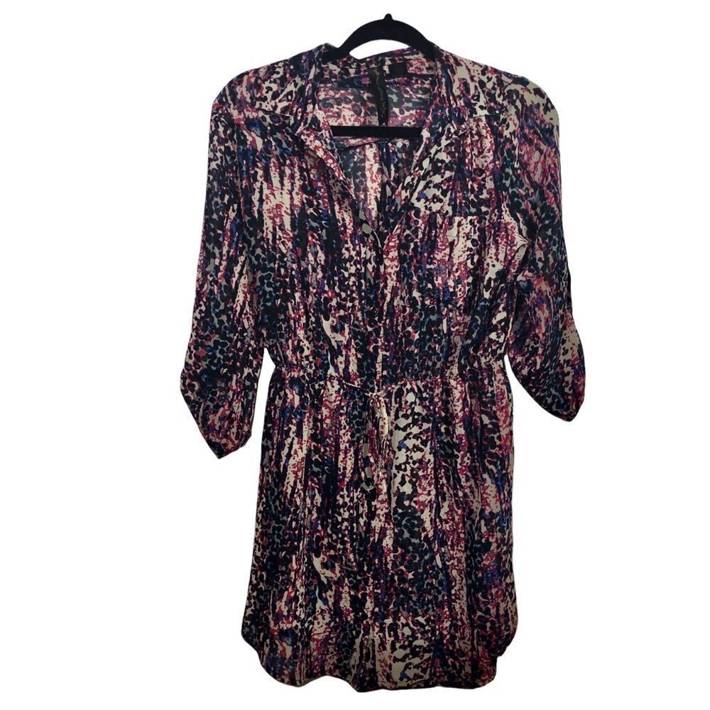 Petticoat Alley Multicolored Semi Sheer Dress
